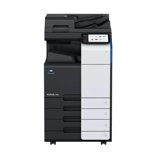 Konica Minolta Bizhub C250i (Περιλαμβάνονται Αυτόματος Τροφοδότης, Βάση, Toner) (Certified Refurbished)