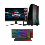 MSI Optix G241V + Vengeance MSI Edition Intel i5-12400F/16GB/240GB SSD + 1TB HDD/RTX 3060 12GB/ No OS Gaming PC Bundle
