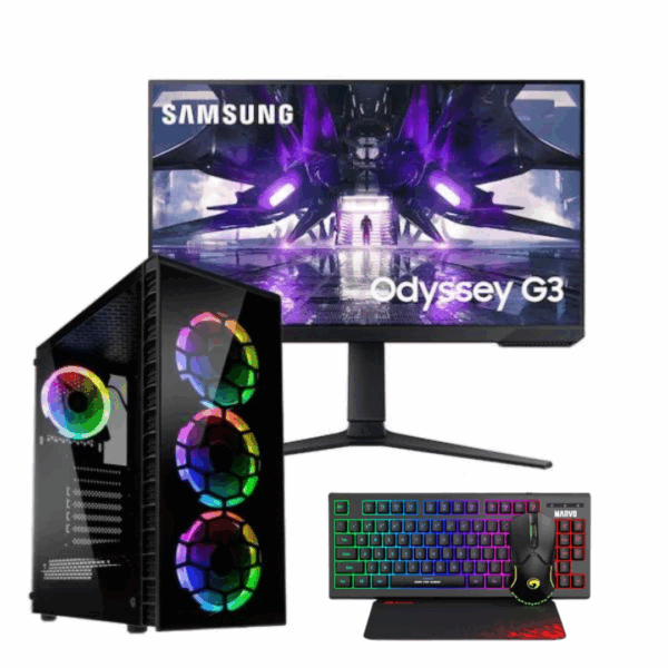 Vengeance Phoenix-U Intel i5-13400F/ 32GB/ 1TB SSD/ RTX 4060 8GB/ No Os Gaming PC + Samsung Odyssey G32A VA Gaming Monitor 24"