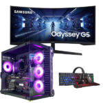 Vengeance Unity-Z3 Ryzen 5-7600/ 32GB DDR5/ 1TB SSD/RX 7700 XT 12GB/ No OS Gaming PC +  Samsung Odyssey G5 LC34G55TWWPXEN Ultrawide 34"