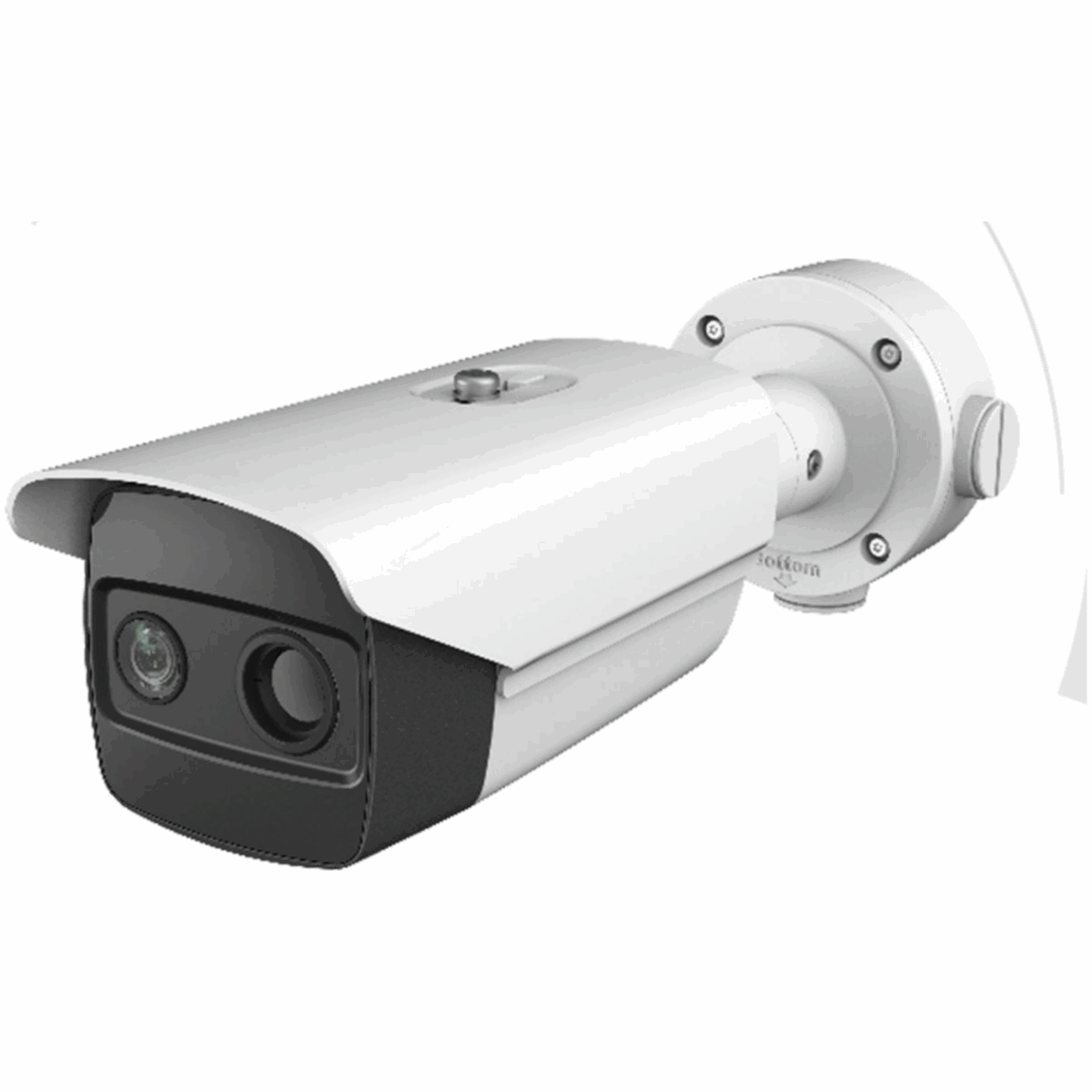 Hikvision DS-2TD2617B-6-PA(B) IP Κάμερα Παρακολούθησης Αδιάβροχη Thermographic - Image 1