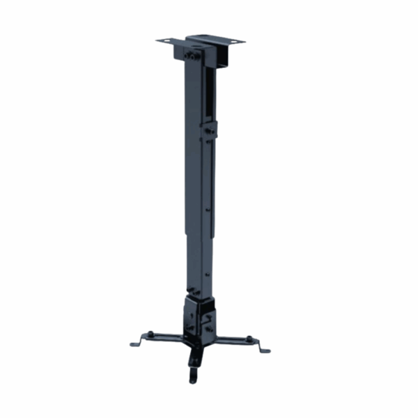 Brateck Βάση Projector Οροφής PRB-2 με Μέγιστο Φορτίο 20kg Μαύρη