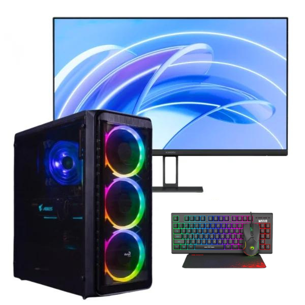 Vengeance AI-69i Ryzen 5-8600G/ 16GB DDR5/ 480GB SSD/ Radeon Vega Graphics/ No Os Gaming PC + Xiaomi A27i IPS Monitor 27" FHD