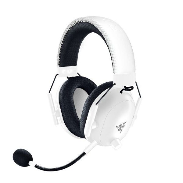 Razer BlackShark V2 Pro 2023 Ασύρματο Over Ear Gaming Headset με σύνδεση Bluetooth / USB Λευκό