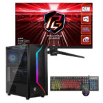 Vengeance Ghost-Q4 MSI Edition Ryzen 5-7600/ 32GB DDR5/ 1TB SSD /RX 7800 XT 16GB/ No OS Gaming PC + ASRock PG27FF1A IPS HDR Gaming Monitor 27"