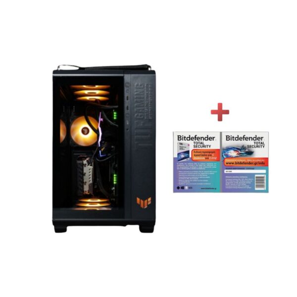 PC Vengeance (Ryzen 7-5700/32GB/1TB SSD/RX 7700 XT 12GB/W11) + Bitdefender Total Security 1 Device 2 Year Card
