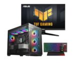 Vengeance GhostOps-Α96 Ryzen 7-5700X/ 32GB / 1TB SSD /RX 9060 XT 16GB/ No Os Gaming PC + Asus TUF Gaming VG246H1A IPS