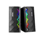 Marvo SG-269 Ηχεία Υπολογιστή 2.0 με RGB Φωτισμό και Bluetooth σε Μαύρο Χρώμα - Image 4